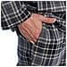 Pigiama Da Uomo In Cotone Con Camicia A Maniche Lunghe Klp7 - Foto miniatura 4