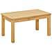 Tavolino da salotto Acacia chiaro 70 x 40 x 36 cm - Foto miniatura 1