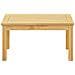 Tavolino da salotto Acacia chiaro 70 x 40 x 36 cm - Foto miniatura 2