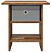 Comodino 2 pcs Legno vecchio 41 x 40 x 45 cm Legno multistrato - Foto miniatura 6