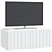 Mobile Porta TV da Muro Bianco 78,5 x 41 x 30 cm - Foto miniatura 3