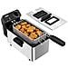 Friggitrice elettrica DF-301A. 3 L. 2000 W. finestra. acciaio inox - Foto miniatura 1