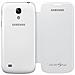 Flip Cover Custodia per Galaxy S4 mini - Bianco - Foto miniatura 5