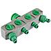 167269 Raccordo Rubinetto A 4 Vie Maschio 3/4'' E 1/2'' - Foto miniatura 1