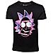 Rick & Morty - Neon Rick Black (T-Shirt Unisex Tg. L)  - Foto miniatura 1