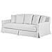 Divano 3 Posti Bianco Sfoderabile Gilja - Foto miniatura 6