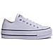 Sneakers Donna 561680c Chuck Taylor Lift Clean White / black - Foto miniatura 2