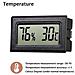 A Cristalli Liquidi Digital Del Termometro Di Temperatura Tester Di Umidit Del Termometro Gauge Per Serra Auto Casa Ufficio (3pcs)  - Foto miniatura 4