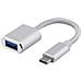 Adattatore Usb-c 3.1 Gen 1 A Usb-a Otg, Alluminio, Scatola Al Dettaglio, Argento - Foto miniatura 4