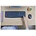 [Ricondizionato GOLD] MK235 RF Wireless QWERTY Spagnolo Grigio tastiera - Foto miniatura 3