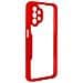 Cover Galaxy A32 5g Retro Plexiglass Fronte Polimero Rinforzata Bordo Rosso - Foto miniatura 4