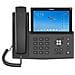 Ã¢â‚¬â¢ Android Touch Screen Ip Phone Ã¢â‚¬â¢ 7"""" Touch Screen, 112 Dss Keys Ã¢â‚¬â¢ Android 9.0 Os Ã¢â‚¬â¢ 20sip Lines, - Foto miniatura 1