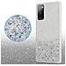 Custodia Compatibile Con Samsung Galaxy S20 Fe In Trasparente Con Glitter - Coperchio Protettivo In Silicone Tpu Flessibile Con Glitter Scintillanti - Foto miniatura 5