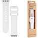 Cinturino 792 Originale Silicone Per Apple Watch 1-2-3-4-5-6-7-8-se 38 40 41mm White - Foto miniatura 1