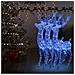 Renne Di Natale Xxl In Acrilico 250 Led 3 Pz 180 Cm Blu - Foto miniatura 1