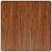 Piano Tavolo Quadrato Marrone Scuro 90x90x4cm Rovere Trattato - Foto miniatura 4
