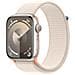 Watch Series 9 GPS Cassa 45mm in Alluminio Galassia con Cinturino Sport Loop Galassia - Foto miniatura 2