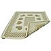 Tappeto Bagno Doccia Spugna Tappetino Assorbente Cotone Pelo Corto Mod. Love O.b 60x90 Beige - Foto miniatura 4