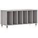 Mobile Porta Dischi Grigio Sonoma 100x38x48cm Legno Multistrato - Foto miniatura 1