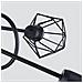 Lampadario Artemis 5s Nero Sl. 1110 - Moderno Lampadari Nero 28.5x58x58 Cm - Foto miniatura 4