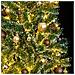 Albero Di Natale Artificiale Con 300 Led Palline E Neve 240 Cm - Foto miniatura 3