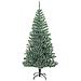 Albero Di Natale Artificiale Con 300 Led Palline E Neve 240 Cm - Foto miniatura 5