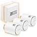 Kit Termostato intelligente + 3 Valvole Termostatiche Intelligenti Aggiuntivi per Termosifoni - Foto miniatura 1