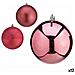 Set Di Palline Di Natale Rosa Plastica 10 X 11 X 10 Cm (12 Unità) - Foto miniatura 1