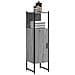 Mobile Da Bagno Grigio Sonoma 33x33x120,5cm Legno Multistrato - Foto miniatura 1