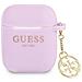 Indovina Gua2lsc4eu Airpods 1/2 Custodia Viola /viola Charm In Silicone Collezione 4g - Foto miniatura 4