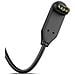 Caricabatterie Per Smartwatch Garmin Cavo Usb A Gomito Silicone 1m - Foto miniatura 2