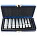 Set 8 Chiavi A Bussola Da ¼ In Acciaio Cromato Bussole 6 7 8 9 10 11 12 13 Mm - Foto miniatura 1