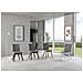 Sedia Trudy Gambe Bianche Cuscino Grigio 11 - Foto miniatura 2