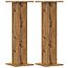 Supporti Altoparlanti 2 Pz Rovere 30x30x95 Cm In Multistrato - Foto miniatura 2