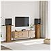 Supporti Altoparlanti 2 Pz Rovere 30x30x95 Cm In Multistrato - Foto miniatura 1