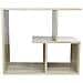 Libreria Tavolino Divano Design Moderno 5 Ripiani 60x30x50cm Casa Ufficio Beige - Foto miniatura 4