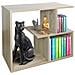 Libreria Tavolino Divano Design Moderno 5 Ripiani 60x30x50cm Casa Ufficio Beige - Foto miniatura 1