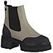 Green Casual Closed Booties Stivaletti Sintetico E Tessile Scarpe Donna Verde Eu 40, 5-25410-29 341 - Foto miniatura 2