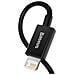 Cavo Di Ricarica E Trasferimento Fast Usb-lightning 2,4a 2m, Nero - Foto miniatura 2