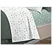 Completo Lenzuola Letto 100% Cotone Made Italy 3027 Disegno Goccia Matrimoniale Verde - Foto miniatura 4