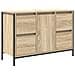 Mobile Lavabo con Cassetti Rovere Sonoma 90x34,5x60 cm - Foto miniatura 1