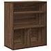 Libreria Rovere Marrone 60x30x71,5 Cm In Legno Multistrato - Foto miniatura 2