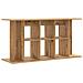 Supporto Acquario 120x40x60 cm Multistrato Rovere Artigianale - Foto miniatura 6