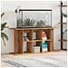 Supporto Acquario 120x40x60 cm Multistrato Rovere Artigianale - Foto miniatura 2