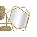 Specchio Con Cornice Mf501 - Oro - Metallo - 91x4x52 Cm - Foto miniatura 3