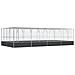 Voliera con Estensione Argento 832x414x212 cm in Acciaio - Foto miniatura 1