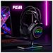 Cuffie Gaming Cavo Jack 3.5mm Microfono E Luci Rgb 2.1m, Nero - Foto miniatura 2