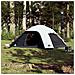 Tenda Familiare a Cupola 6 Persone Bianca Tessuto Impermeabile - Foto miniatura 2