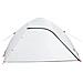 Tenda Familiare a Cupola 6 Persone Bianca Tessuto Impermeabile - Foto miniatura 5