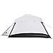 Tenda Familiare a Cupola 6 Persone Bianca Tessuto Impermeabile - Foto miniatura 8